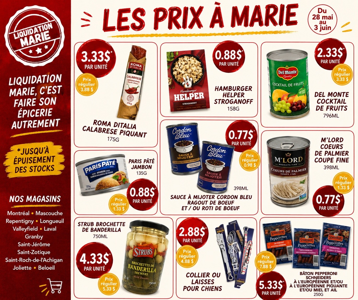 Circulaire de la semaine